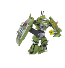 Ausini Outer Space 276 Parça Yeşil Robot