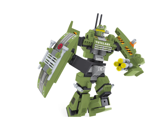 Ausini Outer Space 276 Parça Yeşil Robot Ausini Outer Space 276 Parça Yeşil Robot