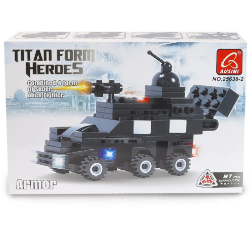 Ausini Titan Form Heroes-2 Armor 97 Parça