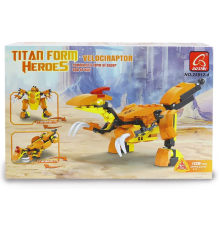 Ausini Titan Form Heroes-4 Velaciraptor 106 Parça