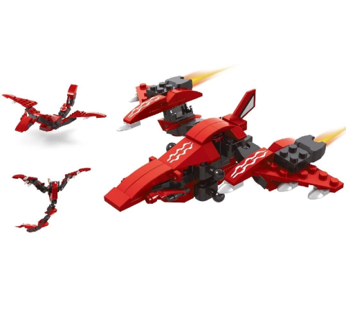Ausini Titan Uzaylı Savaşçı -4 Fire Wing 69 Parça
