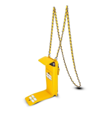 Avjin 6.9 inch Uyumlu Deri Kılıf Cüzdan Askılı FL12 Sarı