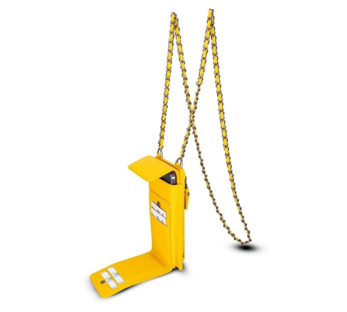Avjin 6.9 inch Uyumlu Deri Kılıf Cüzdan Askılı FL12 Sarı Avjin 6.9 inch Uyumlu Deri Kılıf Cüzdan Askılı FL12 Sarı