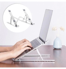 Ayarlanabilir Dizüstü Destek Tabanı Tamamen Katlanabilir Taşınabilir Laptop Yükseltici