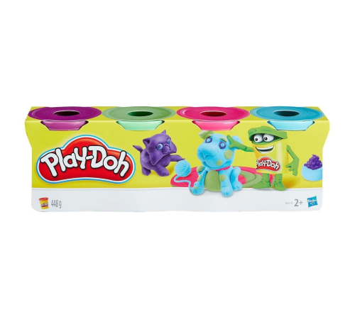B5517 Play-Doh 4'lü Hamur / +2 yaş B5517 Play-Doh 4'lü Hamur / +2 yaş