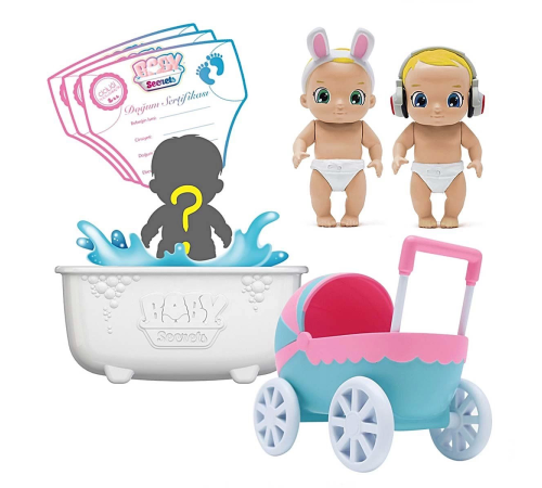 Baby Secrets Sürpriz Figür ve Bebek Arabası Seti Baby Secrets Sürpriz Figür ve Bebek Arabası Seti