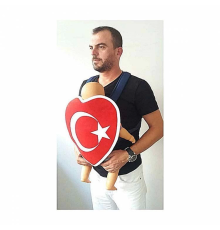 Baby Shada Türk Bayraklı Kanguru Kılıfı