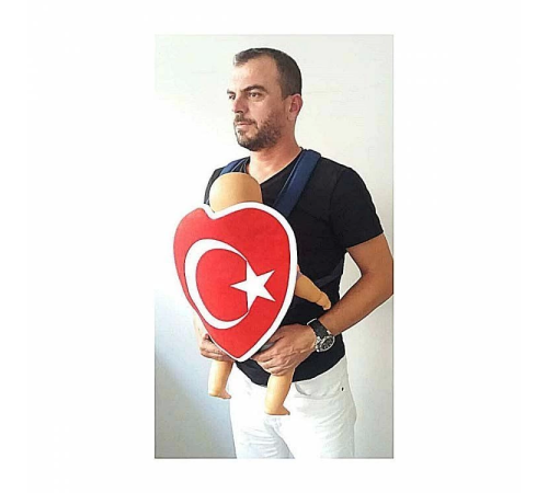 Baby Shada Türk Bayraklı Kanguru Kılıfı Baby Shada Türk Bayraklı Kanguru Kılıfı
