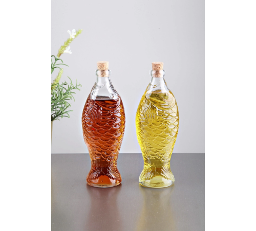 Balık Yağdanlık - Sirkelik Şişe 2li Set (336336)