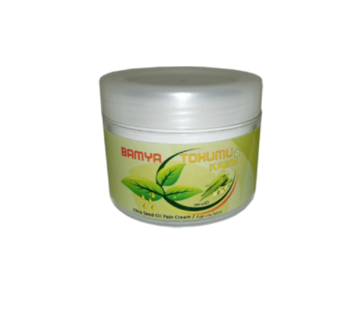 Bamya Tohumu Yağı İskelet Adale Diz Sızıları İçin Masaj Bakım Kremi 100 ml x 1 ad Bamya Tohumu Yağı İskelet Adale Diz Sızıları İçin Masaj Bakım Kremi 100 ml x 1 ad