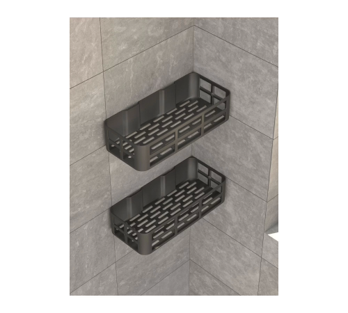 Banyo Düzenleyici Organizer Şampuanlık Havlupan Askısı Havluluk Siyah Banyo Duş Rafı Mutfak Rafı Banyo Düzenleyici Organizer Şampuanlık Havlupan Askısı Havluluk Siyah Banyo Duş Rafı Mutfak Rafı