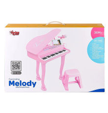 BAO-1403 0213  Mikrofonlu 37 Tuşlu Mp3 Çalar Büyük Pembe Piyano