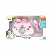 BAO-1706 Mikrofonlu Mp3 Çalar Parti Müzikleri El Çantası