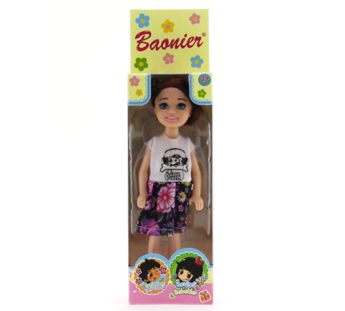 Baonier Çiçek Etekli 14 cm Sarışın Tekli Kız Bebek Baonier Çiçek Etekli 14 cm Sarışın Tekli Kız Bebek