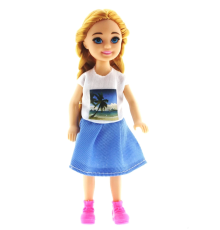 Baonier Kumsal Tshirt 14 cm Sarışın Tekli Kız Bebek