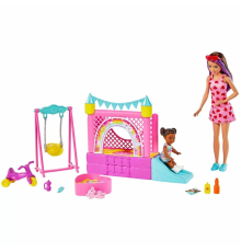 Barbie Bebek Bakıcısı Skipper Oyun Evi Seti HHB67