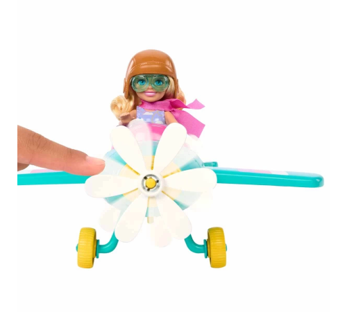 Barbie Chelsea'nın Pervaneli Mini Uçağı Barbie Chelsea'nın Pervaneli Mini Uçağı