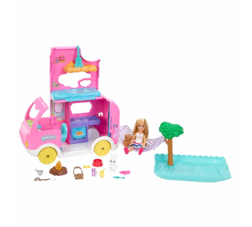 Barbie Chelsea'nin Yeni Karavanı HNH90 Barbie Chelsea'nin Yeni Karavanı HNH90