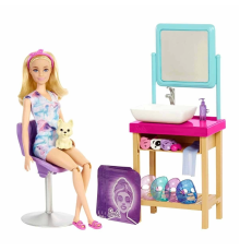 Barbie Işıltı Dolu Spa Günü Oyun Seti HCM82
