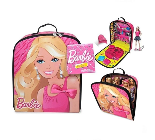 Barbie Oyun ve Bebek Çantası Barbie Oyun ve Bebek Çantası
