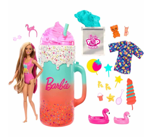 Barbie Pop Reveal Sürpriz Bardak Oyun Seti HRK57 Barbie Pop Reveal Sürpriz Bardak Oyun Seti HRK57