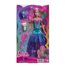 Barbie Sihirli Dokunuş Peri Masalı Elbiseli Bebek HLC31