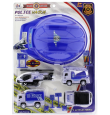 Baretli Polis Araçları Seti