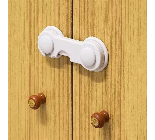 Bebek Çocuk Güvenliği Çekmece ve Dolap İçin Kendiliğinde Yapışkanlı Vidasız Kapak Kilidi Bebek Çocuk Güvenliği Çekmece ve Dolap İçin Kendiliğinde Yapışkanlı Vidasız Kapak Kilidi