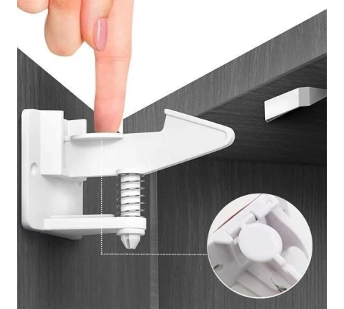 Bebek Çocuk Güvenliği Korumalı Yapışkan Çekmece ve Dolap İçin Tutucu Gizli Güvenlik Kilidi Bebek Çocuk Güvenliği Korumalı Yapışkan Çekmece ve Dolap İçin Tutucu Gizli Güvenlik Kilidi