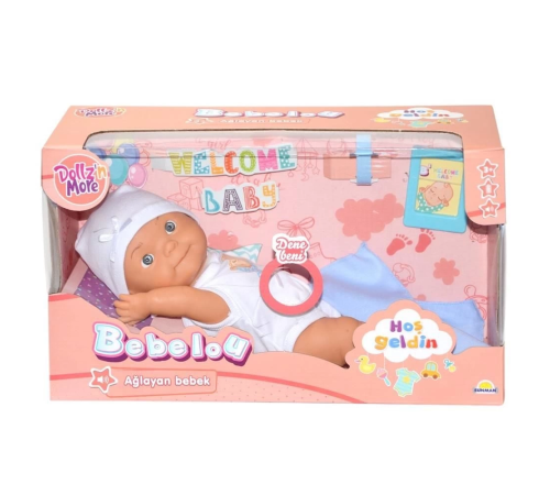Bebelou Hoş Geldin Bebeği Sesli 30 cm