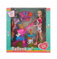 Belissa'nın Annesi ve Sevimli Dostlar Manken Bebek