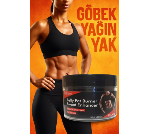 Belly Fat Burner For Women Kadın Bel Hızlı Yağ Giderici Krem 100 ml Belly Fat Burner For Women Kadın Bel Hızlı Yağ Giderici Krem 100 ml