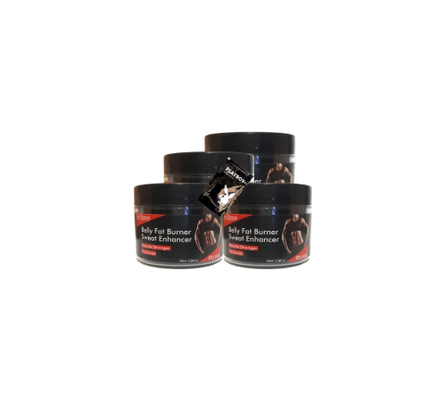 Belly fatBurner Sweat Enhancer Kadınlar için krem 4x100 ml + 1 Adet Jel ile Belly fatBurner Sweat Enhancer Kadınlar için krem 4x100 ml + 1 Adet Jel ile