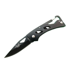 Benchmade A1103B Siyah Kamp Çakı 15 cm - Kancalı Metal Saplı