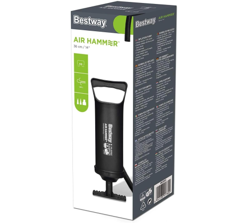 Bestway Air Hammer El Pompası 30 cm - BW62002 Bestway Air Hammer El Pompası 30 cm - BW62002