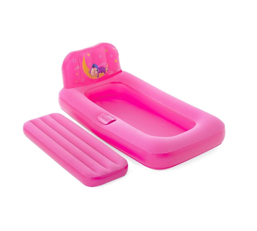 Bestway Fisher Price Pembe Çocuk Yatağı Bestway Fisher Price Pembe Çocuk Yatağı