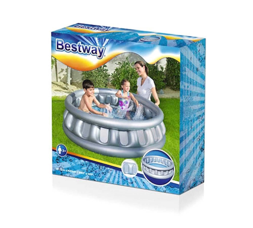 Bestway Jumbo Metalik Renk Havuz