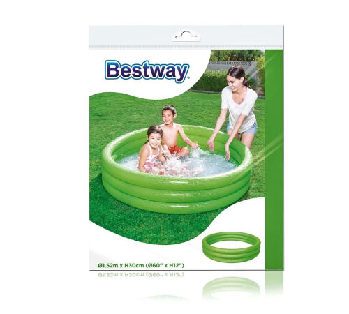 Bestway Renkli Şişme Çocuk Havuzu 152x30cm - BW51026 - Stokta Olan Renk Gönderilir Bestway Renkli Şişme Çocuk Havuzu 152x30cm - BW51026 - Stokta Olan Renk Gönderilir