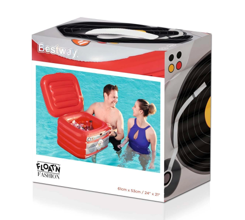 Bestway Retromusic Portatif Şişme Buzdolabı 31 Litre