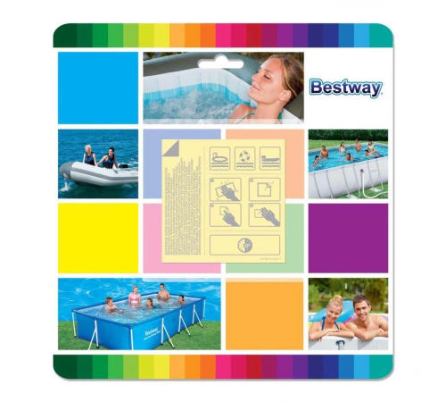 Bestway Şişme Ürünler için Tamir Yaması 6,5 x 6,5 cm 62091