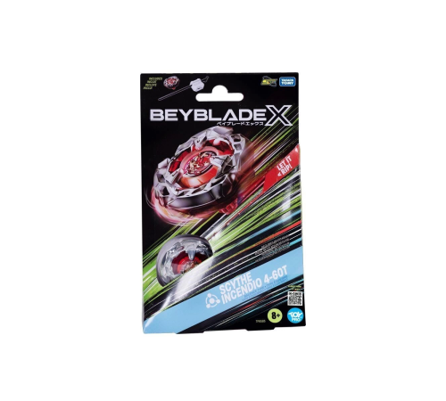 BEY05000 Beyblade 1li Set Scythe Incendio 4-60T