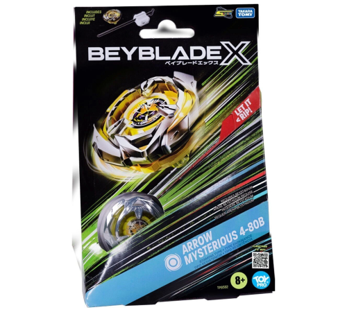 BEY06000 Beyblade 1li Set Arrow Mysterious 4-80B