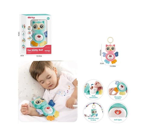 BIB6008 -Vardem Işıklı Ve Sesli Bebek Baykuşu