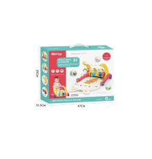 BIB6016- Vardem Piyanolu Bebek Yürüteci ve Tavşan Desenli Kırmızı Oyun Halısı  2 in 1