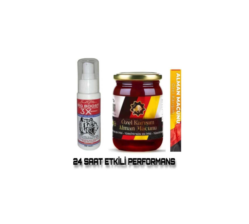 Big Boost 3x Effect Delayer Hardener Cream + Alman Macunu Erkek Performans 240 Gr Big Boost 3x Effect Delayer Hardener Cream + Alman Macunu Erkek Performans 240 Gr