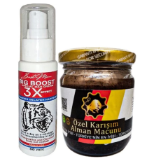 Bigboost 50 ml Erkeğe 3xeffect Krem + Yanında 1 Kavanoz 240GR German Macun Takım