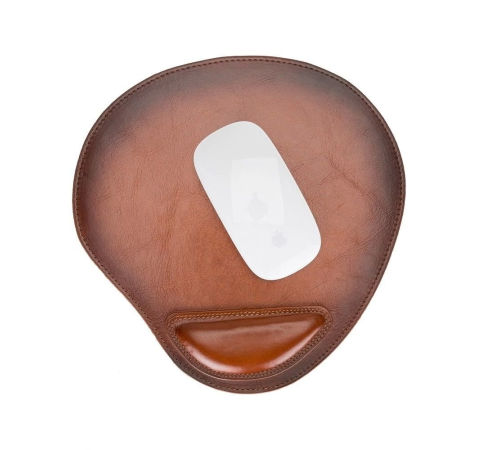Bileklikli Deri Mouse Pad RST2EF Taba Bileklikli Deri Mouse Pad RST2EF Taba
