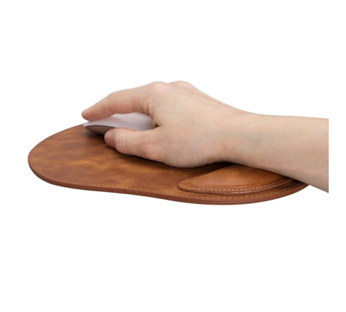 Bileklikli Deri Mouse Pad TN11 Taba Bileklikli Deri Mouse Pad TN11 Taba