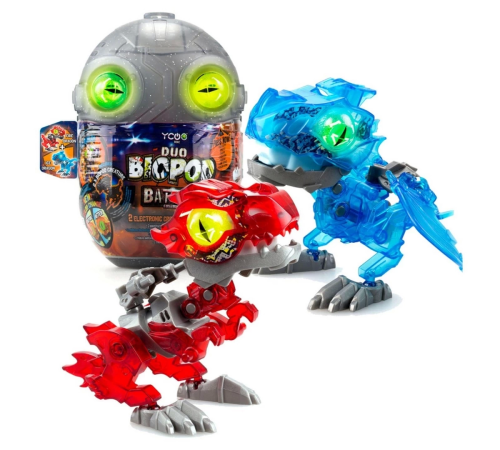 Biopod Battle İkili Dinazor Robot