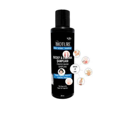 Bioture &Egzema Döküntülerine Onaran Saç Bakım Şampuanı 200 ml x 1 ad Bioture &Egzema Döküntülerine Onaran Saç Bakım Şampuanı 200 ml x 1 ad